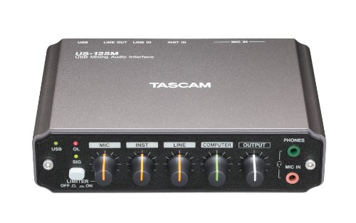 TASCAM US-125M `lI[fBIC^[tF[X
