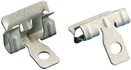 Caddy 4H912 Flange Clip, Spring Steel, Zinc Phosphate