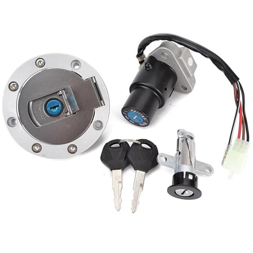 Kit de clés de contact et bouchon de réservoir pour Yamaha TZR 125 150 TZM TDM 850