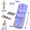 Mosdos 2025 New Pilates Reformer Machine - 7-in-1 Multi-Functional Pilates Equipment with Pilates Bar, Ski Machine, Push-Up Board, Ab Board & More for Home Gym Training