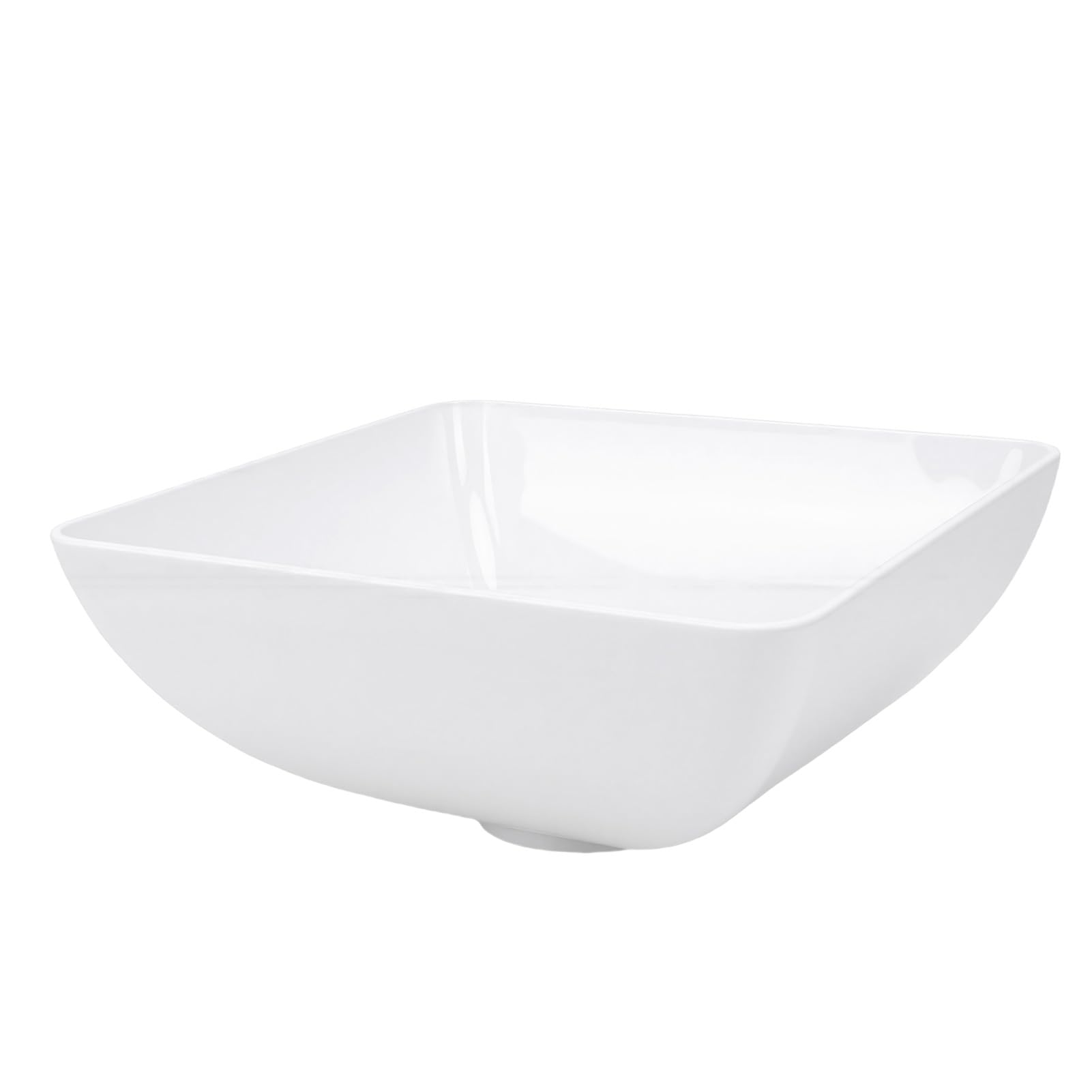 Zlew do łazienki do Samochodu Kempingowego, Kwadratowy Akrylowy Zlew Kuchenny Samochodu Kempingowego 11,3 X 11,3 X 5,6 Cala, Wpuszczany Uchwyt Blatu, Otwór Odpływowy 50 Mm, Umywalka