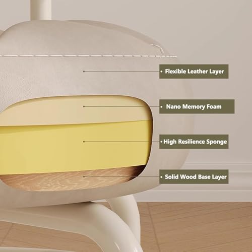 Taburete rodante de perfil bajo con respaldo, asiento giratorio sobre ruedas, enredadera mecánica para taller de garaje y taller
