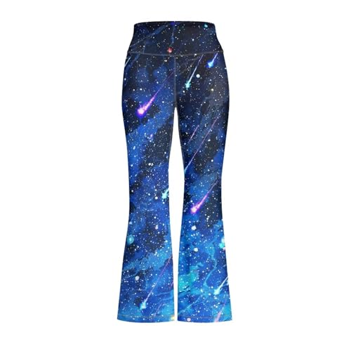 Ystardream Girls Flare Leggings Butt Lift Wide Leg Pants Kids Clothes