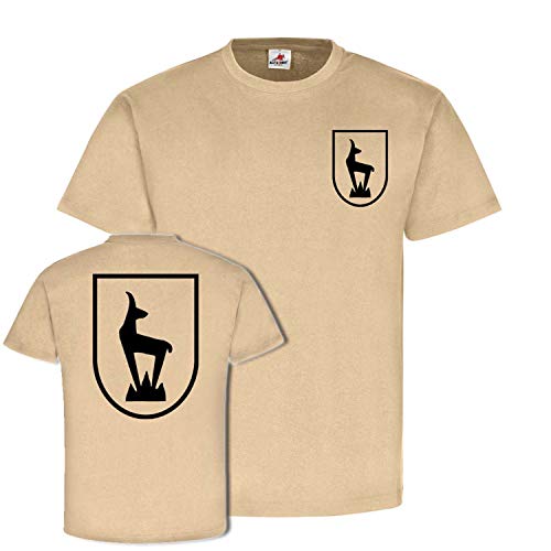 Insigne militaire beige XX-Large écusson armée de montagne 25152
