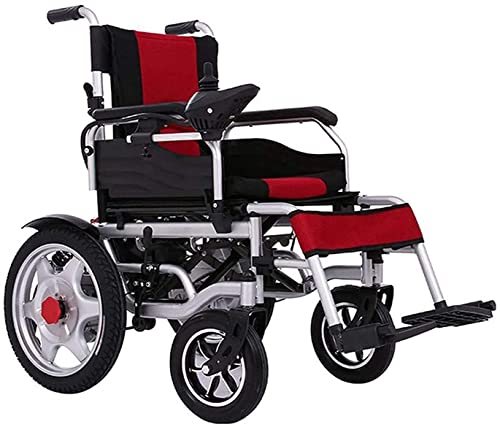 ファッションポータブル車椅子軽量折りたたみ式中年・高齢者用インテリジェント自動四輪安全スクーター障害者用