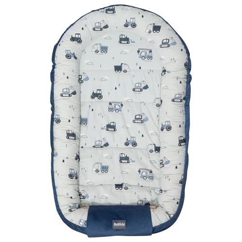 Bellochi Babynest für Neugeborene XXL | Babyliegennest | 100% Baumwolle |...