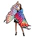 HITOP Butterfly Wings Shawl for Women Girls Adult Halloween Costume Accessory Cape