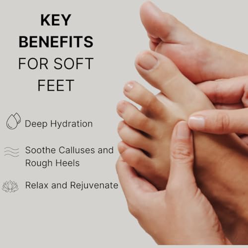 Organic Cleansing & Moisturizing Foot Masks - Exfoliate & Hydrate - Certified Organic Green Tea to Keep Feet Clean - Shea Butter to Deeply Moisturize the Skin - Made in Korea - 6 Pack - Image 5