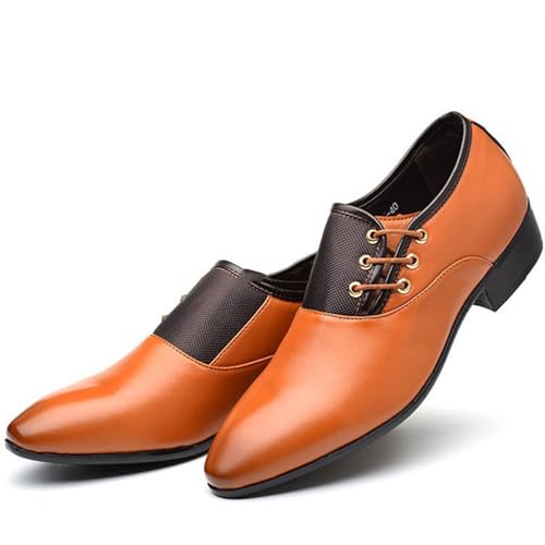 Dress Shoes for Men Men's Leather Dress Shoes Office Loafers Casual Wedding Footwear2