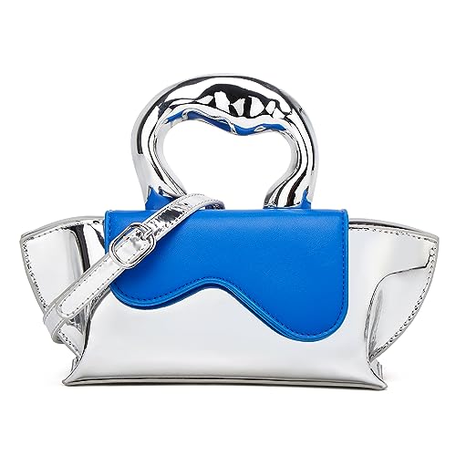 Image of Small Silver Bag Crossbody Bags Satchels Y2K Evening Bags Handbag for Women Hobo Bags Shoulder Bags Tote Bag for Women 2026