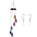 Ownuzz Solar Powered Wind Chimes (Lucky Star) Color Changing Wind Chimes Light with Double S Hanging Hook, Romantic Windbell Light Mobile Hanging lamp for Patio Gardening Lighting Home Decoration