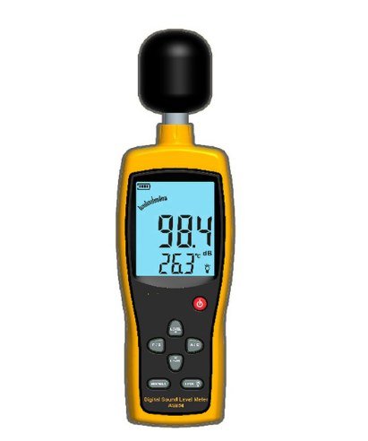 Niveau de bruit au mètre portable Gowe et sonomètre digital pour mesure acoustique
