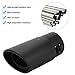 Ywdiml Stainless Steel Car Exhaust Tip, 2.5