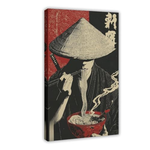 Toile samouraï ramen de qualité supérieure pour chambre et séjour