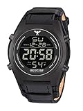 EL-Hintergrundbeleuchtung KHS Inceptor Black Steel Digital KHS.INCBSD.R mit Lederband G-Pad