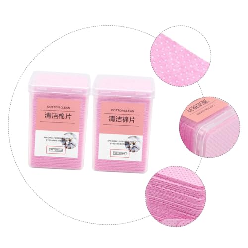 Lingettes de nettoyage pour colle anti obstruction buse extension cils - 4