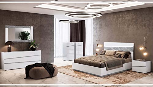 Italian Style Contemporary Modern Bedroom Set