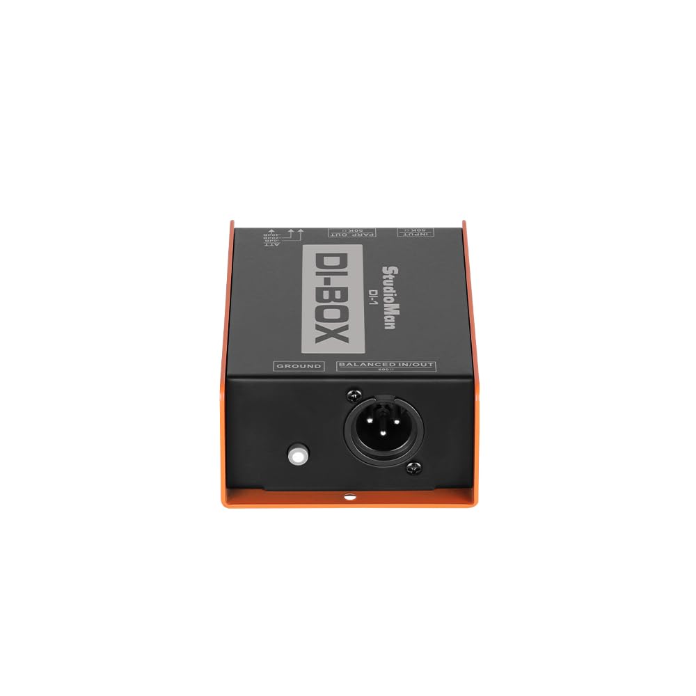 Amazon.com: StudioMan DI Passive DI Box, 1-Channel Balanced XLR