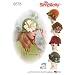 Simplicity Creative Patterns 8573 Misses' Flapper Hats in Three Sizes, S-M-L