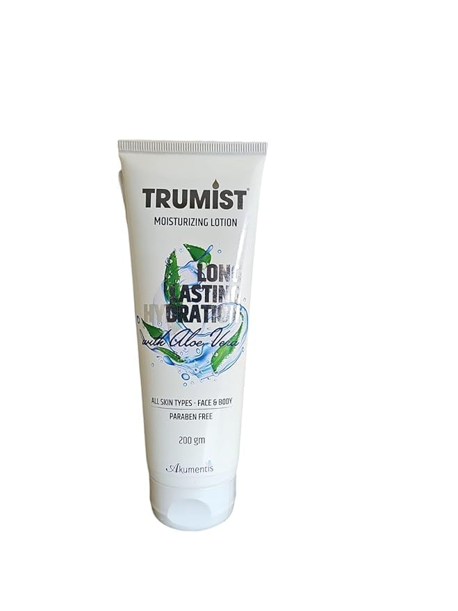 Trumist Moisturising Lotion with Aloe Vera | Deep Nourishment & Long-Lasting Hydration | Lightweight Non-Greasy Face & Body Lotion | Daily Moisturizer for Soft, Smooth, and Supple Skin (200gm)-image-42