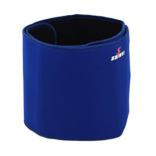 Faja lumbar elástica azul talla pequeña de neopreno miniatura 3