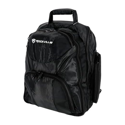Rockville RVBACKPACK V2 DJ Travel Backpack