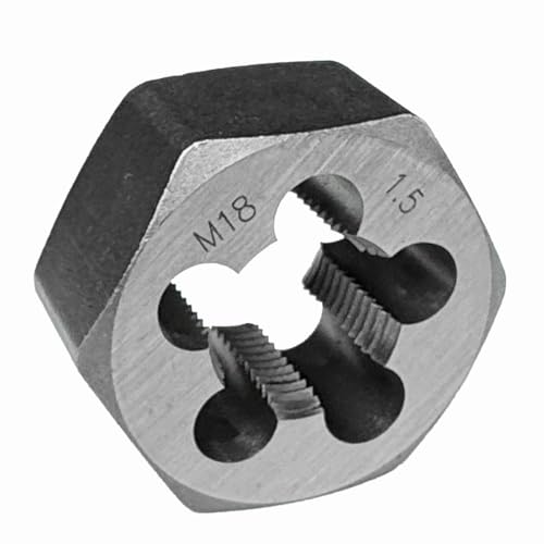 Image of Yamesh M18 x 1 .5 Hex Die Rethreading Die Thread Die Carton Steel For Right Hand
