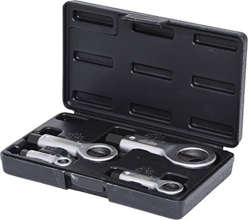 KS TOOLS 700.1180 - Coffret de casse-écrous, 4pcs Noir/Gris Taille Unique