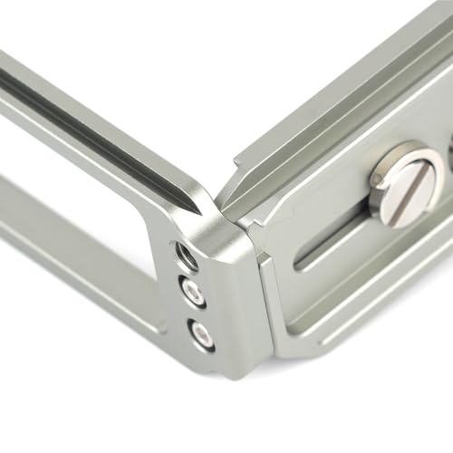 OURHZTB Soporte de placa de liberación rápida en L para cámara Hasselblad X2D/X2DII 100C, soporte horizontal vertical de aluminio para trípode estándar Arca - imagen 8