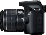 Canon EOS 2000D DSLR Caméra avec 18-55mm est II & 75-300mm III Lentille & Ensemble d'accessoires essentiels – Comprend: SanDisk Ultra 32GB SDHC Carte mémoire + Angle large & Pièce jointe pour objectif téléphoto + Plus