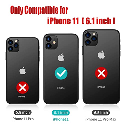 Battery Case For Iphone 11, 7000Mah Ultra Thin Rechargeable Portable Power Charging Case For Iphone 11 (6.1 Inch) Extended Battery Pack Protective Charger Case (Black) #TOP1