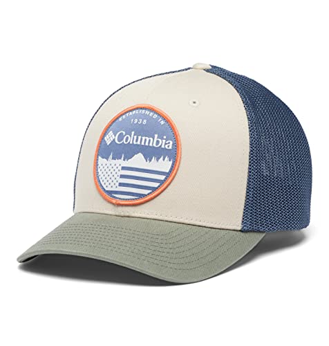 Image of Columbia Unisex-Adult PFG Snap Back Fish Flag Ballcap