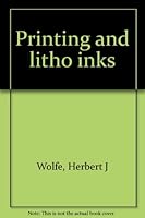 Printing and Litho Inks B0007EYNDE Book Cover