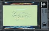 David Stern Autographed 3x5 Index Card NBA Commissioner Beckett BAS #13021006 - NBA Cut Signatures