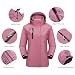 LUI SUI Chaqueta impermeable ligera para mujer Sports Mountain Chaqueta cortavientos