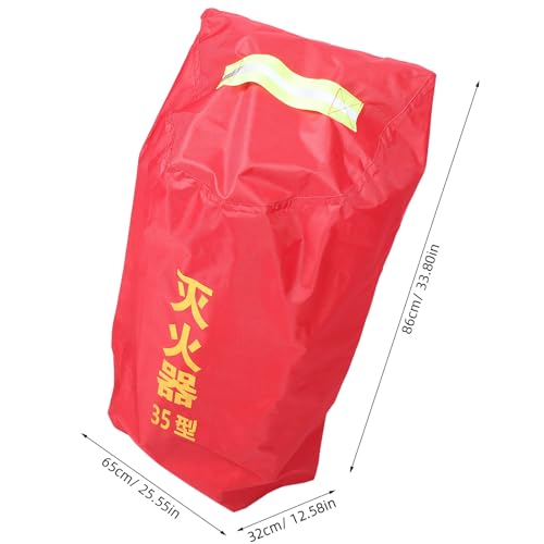 Funda protectora para extintor impermeable de tela Oxford resistente exterior 5