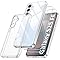 Qasyfanc Hybrid Cover Compatibile con Samsung Galaxy S25 FE 5G con Protezione Fotocamera e 2 Pellicola Vetro Temperato, Custodia con Samsung Galaxy S25 FE 5G Sottile Antiurto, Trasparente