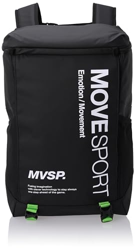[ムーブスポーツ] DMAXJA30_BKWH_F_スクエアバッグパック30L