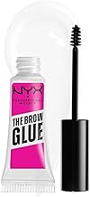 NYX Professional Makeup The Brow Glue Clear Laminating Effect Eyebrow Gel For Carved Eyelashes With Natural Finish Up To 16 Hours Hold 5ml