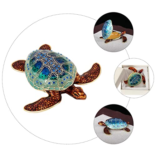 Boîte à bijoux tortue émaillée pour ne plus perdre vos bagues - 5