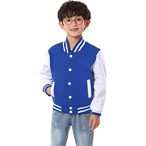 Baseball Jackets Boys Girls Fit Varsity Jacket Sweatsuits for Kids Two Piece Sports Trousers Suits2