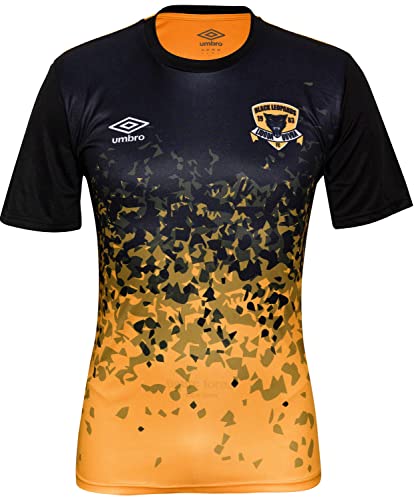 Amazon.com: Umbro Men's Black Leopards FC Home Soccer Jersey 21/22