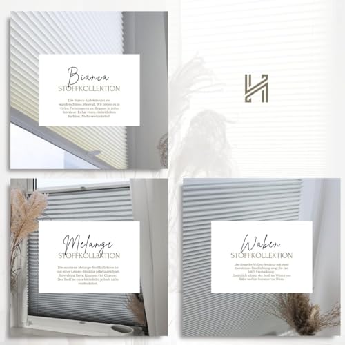 Plissee Grau HOME-VISION - 9