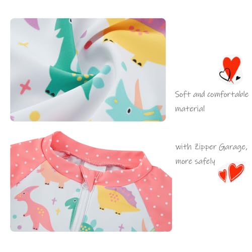 Image of UMELOK Baby Girl Swimsuit Infant UPF 50+ Bathing Suit Size Months