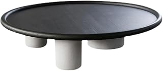 Coffee Table Dining Table Nordic Simple Solid Wood Coffee Table Modern Round Terminal Multifunctional Furniture(100cm)