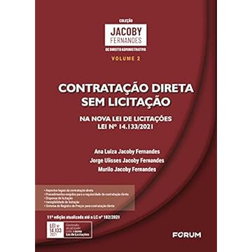 Capa do livro Contratação Direta Sem Licitação