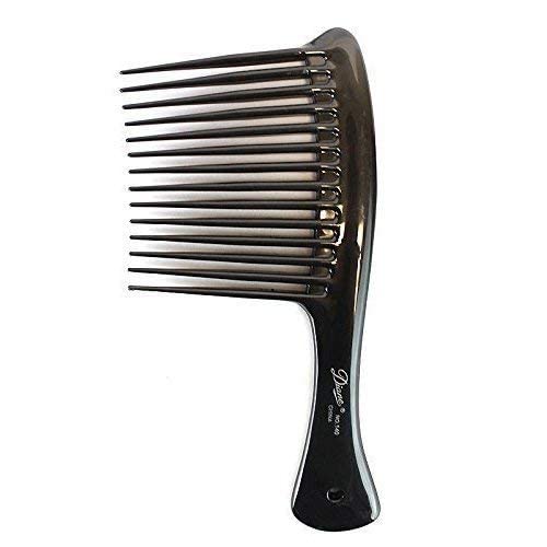 Diane Wide Tooth Rake Comb, 8.5-Inch, Black