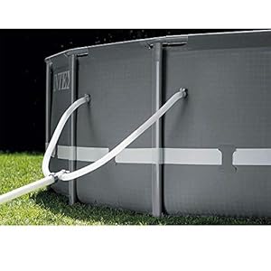 Intex Ultra XTR 16ft x 48in Outdoor Above Ground Swimming Pool Set w/Pump Bundle w/ 700 Gal Per Hour Pool Cleaner Robot Vacuum & 21 Ft Hose Intex Ultra XTR 16ft x 48in Outdoor Above Ground Swimming Pool Set wPump Bundle w 700 Gal Per Hour Pool Cleaner Robot Vacuum 21 Ft Hose