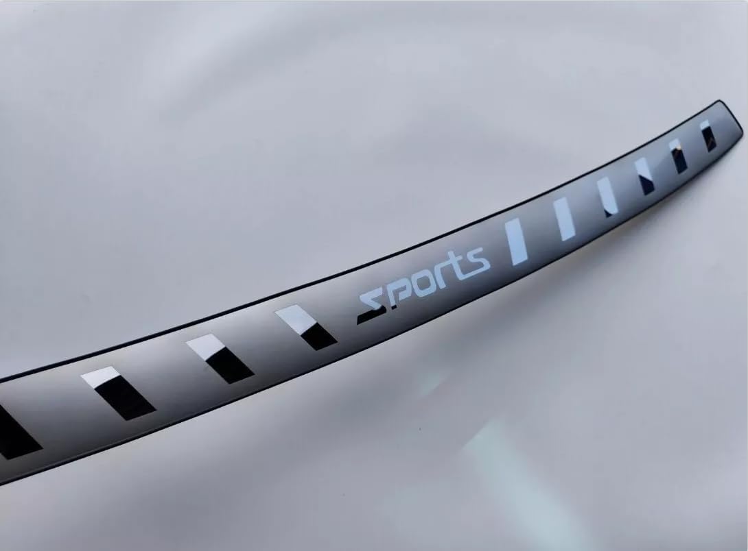 Car Stainless Steel Rear Bumper Protector, for BMW X3 2018 2019 2021 2022 Accessories, Auto Parts Tailgate Back Trunk Door Sill Cover Scuff Plate Strip Guard Protection