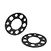 2pcs 3mm Hubcentric 5x114.3 Wheel Spacers (64.1mm bore) Compatible with Acura Honda ILX RL RSX TLX TSX Integra Type R TL Accord Civic Element S2000 CRZ CR-Z Black